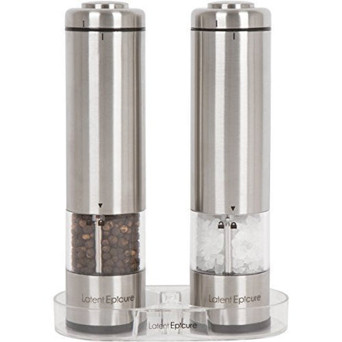 Acrylic Spice Pepper Mill Salt and Pepper Black Grinder With Strong  Adjustable Ceramic Grinders Kitchen Cooking