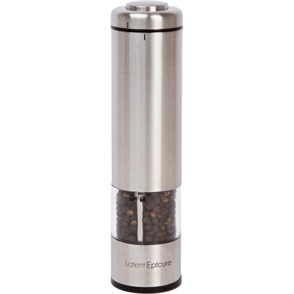 Latent Epicure Battery Operated Salt and Pepper Grinder Set (Pack